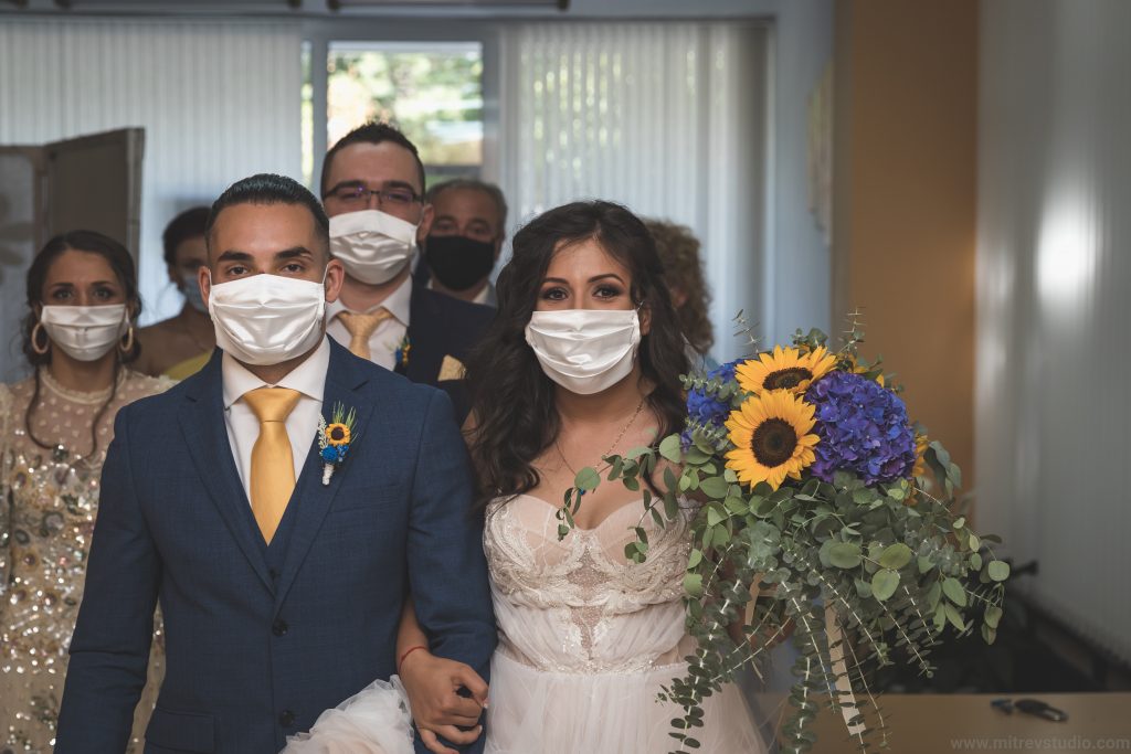 сватба по време на пандемия